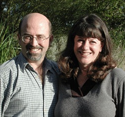 Me and Laura at the Mother Tree in 2002